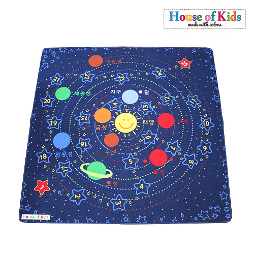 하우스오브키즈 태양계 루프매트