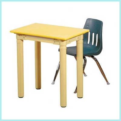 노랑1인용책상