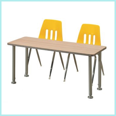 무늬열린책상2인용