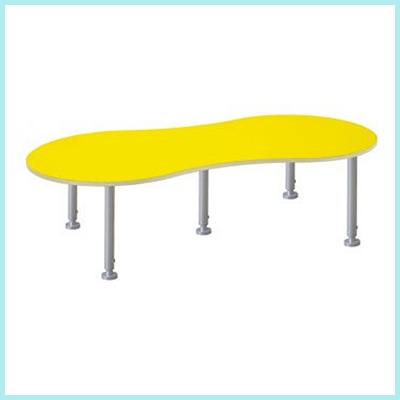 노랑땅콩책상(일체형)