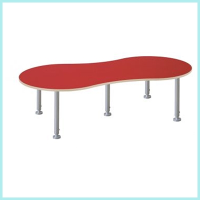 빨강땅콩책상(일체형)