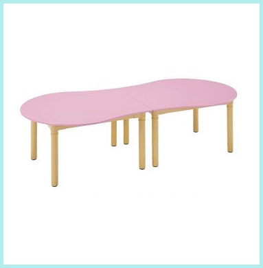 핑크땅콩책상(분리형)