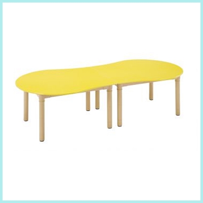 노랑땅콩책상(분리형)