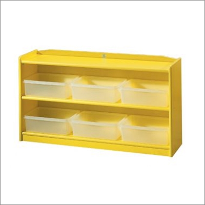 노랑이단투명바구니장