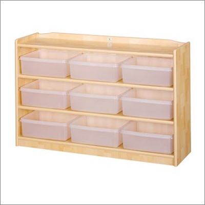 엘다 삼단 투명바구니장