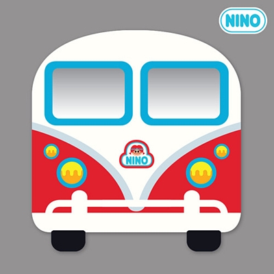 미러보드-미니버스빨강(정면)