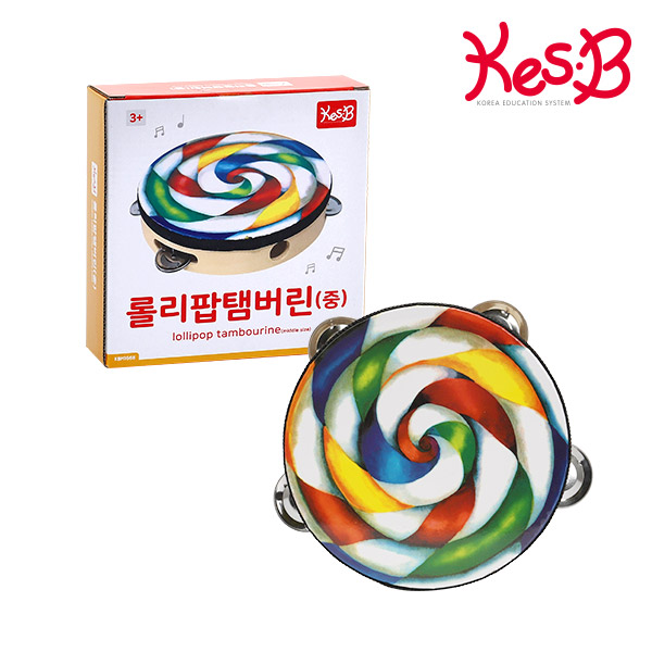 [캐스B]맑은소리 롤리팝탬버린(중)(1668)